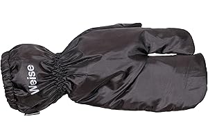 WEISE Splash Waterproof Motorcycle Over Gloves - Black