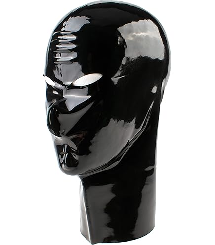 Rubber Maske Latex Maske Knebel Maske Halloweenmaske BDSM Maske Für