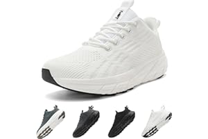 Schuvox Scarpe Running Uomo Traspiranti Leggere Scarpe Ginnastica Donna con Ammortizzate Pianta Larga Scarpe Palestra per Fitness Training Tennis Trekking Scarpe Sportive Corsa Comode Unisex 37-46EU