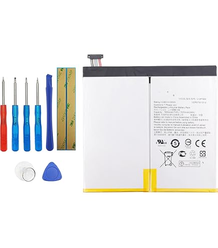Batterie De Rechange 4890mAh 3.8V Pour ASUS Zenpad 10 - Compatible Modèle Z300C, Z300M, C11P1502
