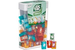 ‎TIC TAC tic tac Travels Lilliput Mini-Boxen, 228 grams , 60er 60 Mini-Dosen Pfefferminz-Dragees
