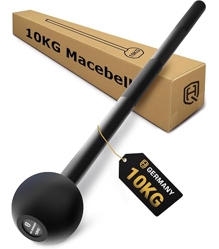 Bad Company Wooden Indian Club Bell I Balançoire en bois pressé avec joint I 2 kg