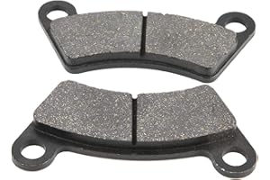 YOSOO Plaquettes de Frein, 2pcs Plaquettes de Frein en Alliage D'aluminium pour la Chine ATV Jinling 250cc JLA-21B JLA-923 EEC Go Kart Buggy UTV pour Plaquettes de Frein 150cc Atv Pièces Chinoises Premium J