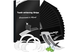 TPUBMITY 28 Strisce Strisce Sbiancanti Denti Sbiancante Dentale,14 coppie Kit nastro Sbiancamento dentale,Sbiancanti Denti,Rapid White Kit Sbiancante,Con ausiliario strumento