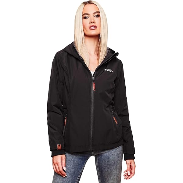 MARIKOO Dames Softshell Jas Winterjas Waterafstotend Outdoor B864