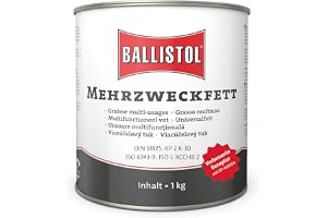 BALLISTOL 25351 universalfett 1 kg hink – vattenbeständigt universalfett – glidlager tätning, bilsmörjning