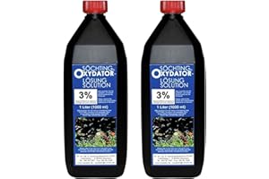 SÖCHTING BIOTECHNIK Söchting Oxydator Lösung 3% – 2×1 L Nachfüllflaschen | Wasserstoffperoxid H₂O₂ für Aquarien | Sauerstoffversorgung & Wasserpflege