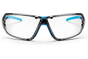 SOLIDWORK SOLID. Occhiali protettivi da lavoro con perfetta vestibilità e protezione laterale integrata | occhiali trasparenti con lenti chiare, antigraffio, antiappannamento e protettive contro i raggi UV