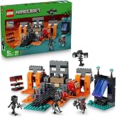 LEGO Minecraft Wither Savaşı 21590-8 Yaş &Uuml;zeri &Ccedil;ocuklar i&ccedil;in Kızıl Savaş&ccedil;ı ve 2 Wither İskelet Mob Fig&uuml;r&uuml; ile Eşya Yapma Masa