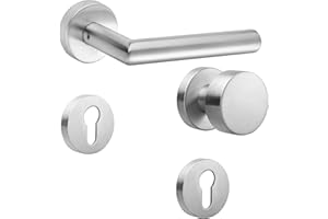 Ck-türbeschläge Hochwertiger Rosettenbeschlag aus Edelstahl, New Orleans