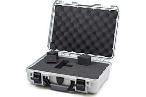 ‎NANUK Nanuk 910 Wasserdichter Hartschalenkoffer Mit Plüschschaumeinlage - Silber