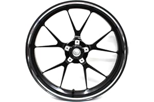 FINEST FOLIA Rim Sticker 16" 17" 18" 19" with mounting Tool 7mm Width Chrome Silver