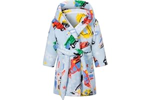 Taigood Kinder Bademantel Jungen Mädchen Hoodie Roben Kleinkind weichen Pyjamas Nachtwäsche