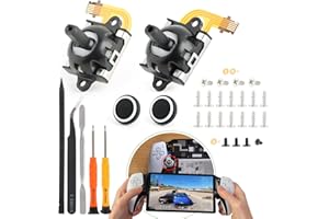 RongZy Joysticks gauche/droite pour PS5 Portal Effet Hall Joystick de rechange pour console PlayStation Portal Console analogique avec outils de réparation (avec vis)