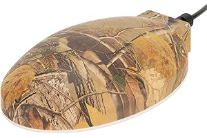 Phefop Chauffage de bain d'oiseaux pour dégivrage extérieur pour étang, jardin, cour (couleur)