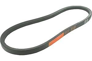 Greenstar - LB34 - Courroie lisse trapézoïdale série LB (section 16,5x9,5mm) Longueur ext: 34", Noir