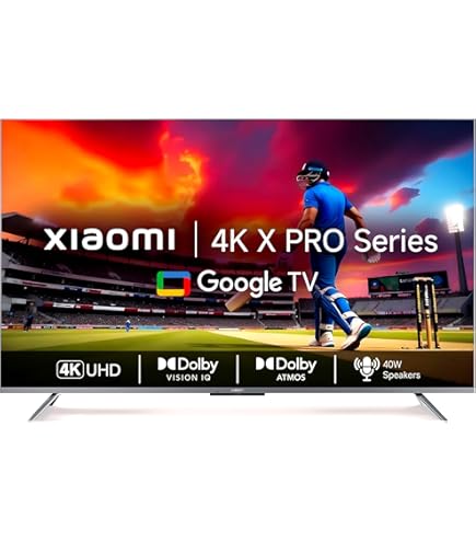 MI 108 cm (43 inches) X Series 4K Ultra HD Smart Google LED TV 