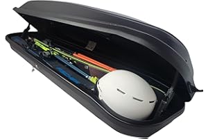 ‎VDP VDP Dachbox/Skibox/Dachkoffer/Gepäckbox/Autobox JUEASY300 schwarz Black 300 Liter