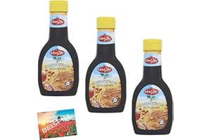 Van Gilse de Originele Schenkstroop Juego de 3 jarabe de azúcar 600 ml I jarabe de azúcar holandés I para yogur y Co. I jarabe de azúcar de los Países Bajos I Desayuno I Holland-Box by Vriens