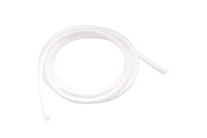 AMAZON COMMERCIAL Amazon Basics Kabelkanal, ideal zur Kabelführung und zum Schutz der Kabel vor Haustieren, 2.5 m, weiß (Früher Marke AmazonCommercial)