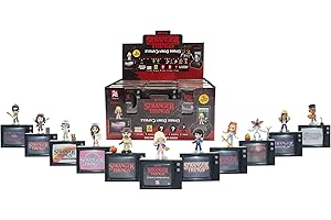 Bandai Stranger Things Upside Down Capsule | Mystery Box Holding Random 6.5cm Stranger Things Figure, Accessories And Card Packs | Blind Box With Stranger Things Merchandise For Stranger Things Gifts