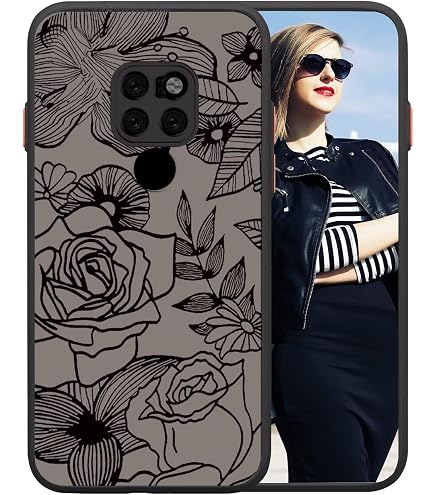 Cadorabo Handyhülle Für Huawei Mate 20 PRO – TPU Silikon Mit Glitzer-Strass, Kratzfest, Schlank, Schwarz