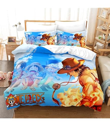 Halantex Beddengoedset One Piece Luffy SSG EGGHEAD - dekbedovertrek 140 x 200 cm met kussensloop 70 x 90 cm - 100% polyester, meerkleurig Halantex Beddengoedset One Piece Luffy SSG EGGHEAD - dekbedovertrek 140 x 200 cm met kussensloop 70 x 90 cm - 100% polyester, meerkleurig