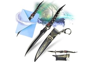 SWORDS AND MORE Arya Stark's - Tagliacarte in miniatura di Arya Stark's Pugnale, lavorazione di alta qualità, ideale come regalo, decorazione o da collezione