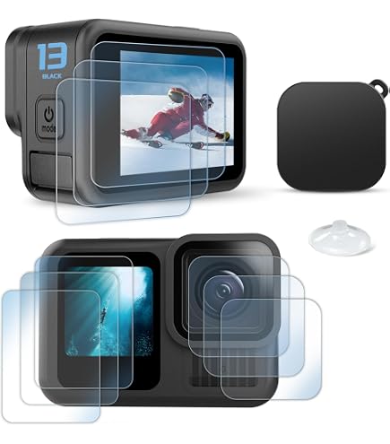 K&F Concept Kit Filtres ND4 ND8 ND16 ND32 Pour GoPro Hero 13/12/11/10/9 - Détection Automatique