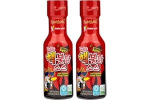 VMART Samyang Buldak Hot Chicken Flavour Sauce 200g ((Pack of 2), Extremely Spicy Hot)