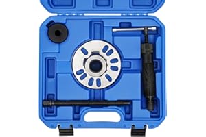 CHERIKIU 10T Hydraulischer Radlager Abzieher, 98-125mm Hydraulik Radnaben Antriebswellen Ausdrücker Werkzeug Satz, 3 in 1 Ausdrücker Satz KFZ Hydraulikspindel Radnaben Abzieher für 4-Loch- oder 5-Loch-Räder