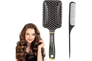 SHINLEA Set di Spazzole per Capelli Districanti - Wet Brush Spazzola Anti Nodi, Adatto a Uomini, Donne e Bambini