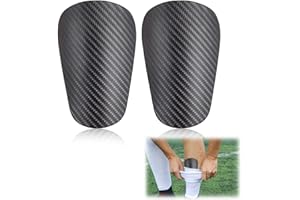 BIVOFU Mini Parastinchi Calcio, Extra Grigio Scuro, Protezione Shin per Tutte le Età, Equipaggiamento Protettivo per Uomo, Donna, Bambini, Ragazzi, Ragazze, Ideale per Calcio e Altri Sport