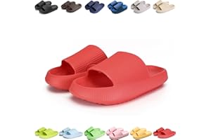 Giltpeak Pummy Original Damen Cozy Slides, Schlappy Wolkenschuhe Super Weich Rutschfest Badeschuhe Für Kinder Adults