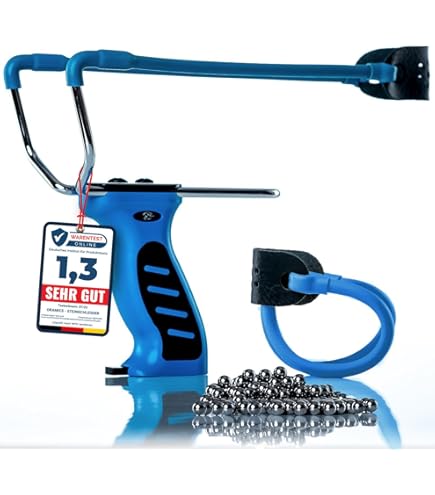 Steinschleuder Munition 500/1000 Stück - Biologisch Abbaubare Tonkugeln 8mm