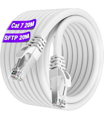 Cavo Di Rete Cavo Ethernet CAT8 Ad Alta Velocità - Patch Cable S/FTP, Fino A 40 Gbit/s, Lunghezze 0.5-10m Fastweb Sim - Foto 10