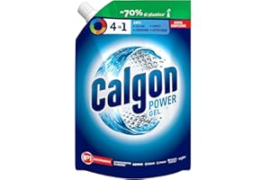Calgon Power Gel Anticalcare Lavatrice 4 in 1, 1.2l Additivo per Capi Morbidi, per una Protezione da Calcare, Corrosione, Sporco e Cattivi Odori