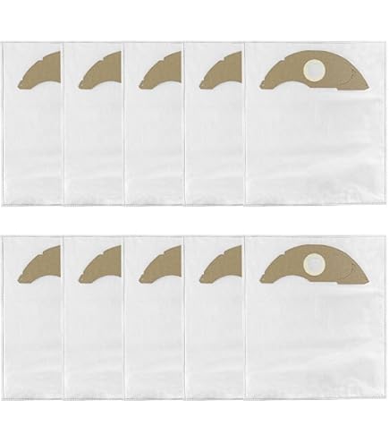 Aspirateur Eau Poussière NT 22/1 Sacs à Poussière Pour Aspirateur Kärcher NT 22/1 - Lot De 10 - Compatible Modèles Ap L Et Ap Te L Rechange Aspirateur Nt 22/1