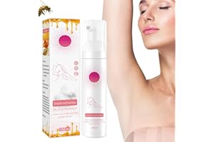 GENERIC Belle Body Haarentfernung Schaum, Bienenwachs Haarentfernungsschaum Belle Body, Belle Body Enthaarungsspray, Honig Mousse Haarentfernungsspray, 1 Stück Hair Removal Spray für Beine, Arm, Intimbereich