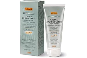 GUAM FIR Slimming Cellulite Cream for Thigh & Buttocks – 200ml Hot Tourmaline Skin Firming Cream – Lipo-Reducing Stubborn Anti-Cellulite Treatment – Reduce Imperfections, Improve Firmness & Elasticity
