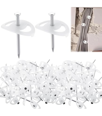 150–200 Stück Nagelscheiben Mit Stahlnagel – 3 Mm Stark, Länge 40–70 Mm – Vielseitig Einsetzbar