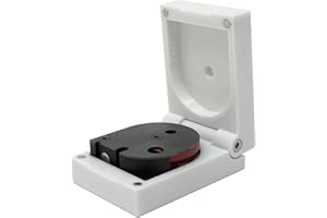 Kube3d Slim Magazine Case Compatible with: BSA CLX Magazines – Hard Plastic Protective Cover, Flip Lid Magnetic Box for Air Rifle Storage and Safety