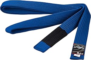 ‎JU-SPORTS Ju-Sports BJJ Gürtel für Erwachsene weiß 4,5 cm 100% Baumwolle - Hautfreundlicher Kampfsport Gürtel mit exzellenter Feuchtigkeitsaufnahme, Bestickbar