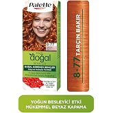 Permanent Natural Colors on Palette 8-77 Cinnamon Copper Goji Berry Extract & Oat Seed Extract Hair Dye