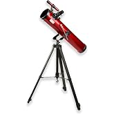 Carson Red Planet 35-78x76mm Newton Reflekt&ouml;r Teleskopu (RP-100), Kırmızı