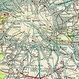 Image de Pack 2 cartes hier/aujourd'hui Paris - Châlons-en-Champagne Michelin