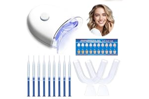 LURELUXE Teeth Whitening Kit,Effective Home whitening,Tooth Whitening Kit Tools,Fast Effectively Removes Stains from Coffee,Tea&Smoking,Brighten Smile in Minutes