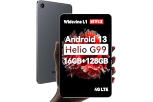 ALLDOCUBE Tablette Android 13 iPlay50 Mini Pro NFE de 8,4 Pouces, 16 Go (8 + 8) RAM 128 Go ROM 512 Go Extensible, Helio G99 avec Widevine L1 Netflix, FHD + 1920×1200, 5MP/13MP 4G LTE Bluetooth 5.2