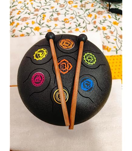 Jumbie Jam Steel Drum Musical Instrument, Steel Finish : Amazon.in