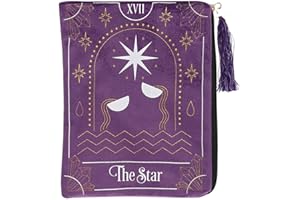 Grindstore FT_54330 Bolsa con Cremallera | La Tarjeta del Tarot Estrella | 1 ud. 26g, Multicolor
